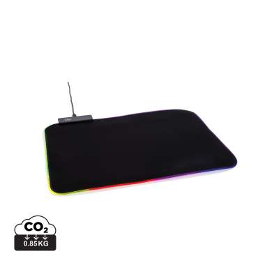 Игровой коврик для мыши с RGB-подсветкой под нанесение логотипа