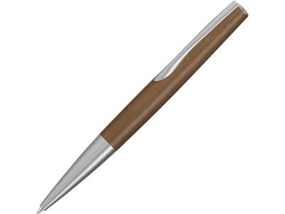 Ручка шариковая металлическая Elegance из орехового дерева под нанесение логотипа