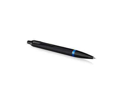Ручка шариковая Parker IM Vibrant Rings Flame Blue под нанесение логотипа