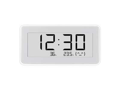 Часы термогигрометр Xiaomi Temperature and Humidity Monitor Clock под нанесение логотипа
