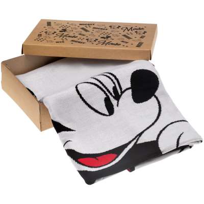 Плед «Микки Маус» в подарочной упаковке под нанесение логотипа