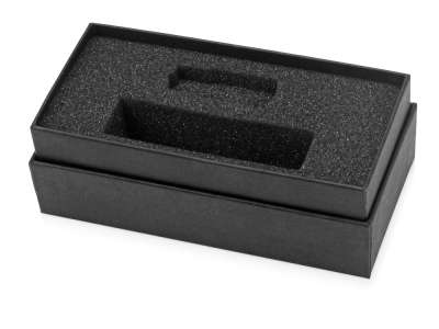 Коробка с ложементом Smooth S для зарядного устройства и флешки под нанесение логотипа
