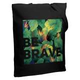 Холщовая сумка «Будь храбрым!» фото