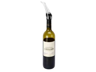Набор для вина с аэратором и вакуумной пробкой Positano под нанесение логотипа