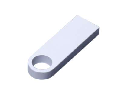 USB 3.0-флешка на 16 Гб с мини чипом и круглым отверстием под нанесение логотипа