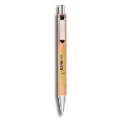 Бамбуковая ручка Bamboo под нанесение логотипа
