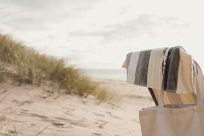 Пляжное полотенце VINGA Valmer, 80х180 см под нанесение логотипа