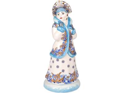 Подарочный набор Снегурочка: скульпутра, платок под нанесение логотипа