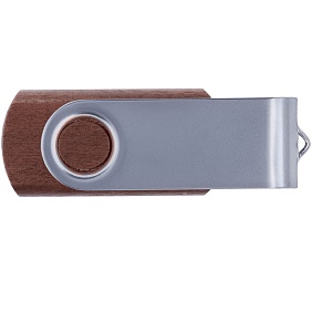 Флешка TWIST WOOD Темное дерево 4013.32.4ГБ с логотипом, рис. 3 — Деревянные флешки BIZGIFT