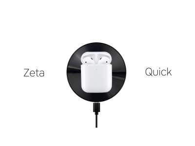 Беспроводное зарядное устройство NEO Zeta Quick под нанесение логотипа