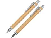 Набор Bamboo: шариковая ручка и механический карандаш фото