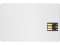 USB 2.0-флешка на 16 Гб Card в виде пластиковой карты под нанесение логотипа