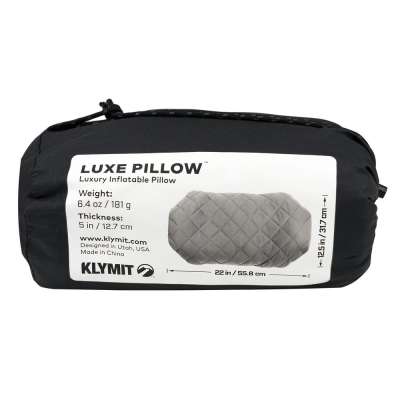 Надувная подушка Pillow Luxe под нанесение логотипа