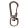Застежка-карабин Snap Hook, S, серебристая
