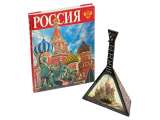 Подарочный набор Музыкальная Россия: балалайка, книга Россия фото
