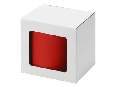 Коробка для кружки с окном под нанесение логотипа