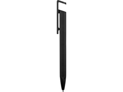 Ручка-подставка металлическая Кипер Q под нанесение логотипа