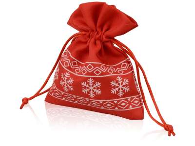 Мешочек подарочный новогодний под нанесение логотипа