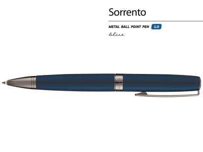 Ручка металлическая шариковая Sorento под нанесение логотипа