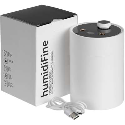 Переносной увлажнитель-ароматизатор humidiFine под нанесение логотипа