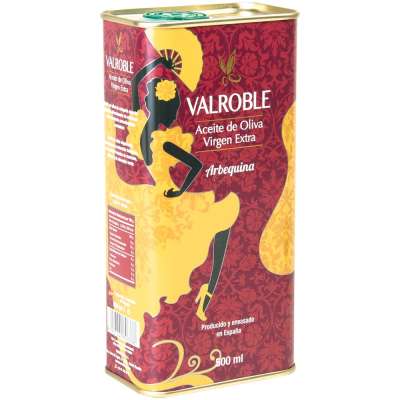 Масло оливковое Valroble Arbequina под нанесение логотипа