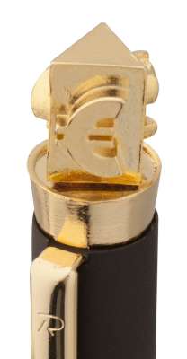 Ручка шариковая Currency Golden Top под нанесение логотипа