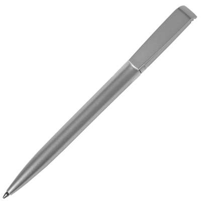 Ручка шариковая Flip Silver под нанесение логотипа