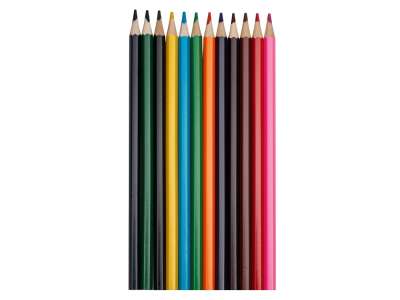 Набор из 12 шестигранных цветных карандашей Hakuna Matata под нанесение логотипа