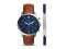 Подарочный набор: часы наручные мужские, браслет под нанесение логотипа