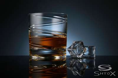 Вращающийся стакан для виски Shtox под нанесение логотипа