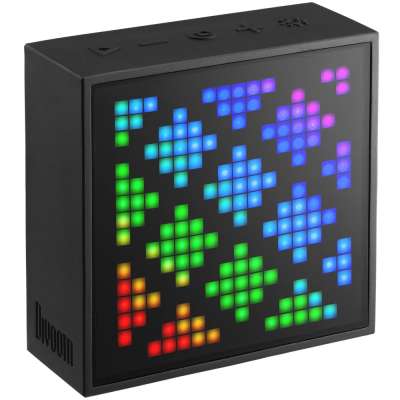 Беспроводная колонка с интерактивным дисплеем Timebox-Evo под нанесение логотипа