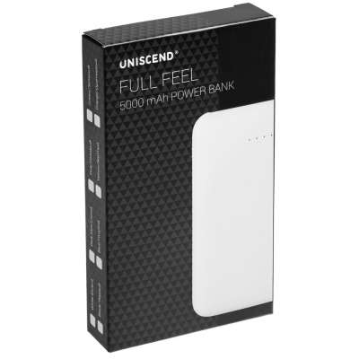 Внешний аккумулятор Uniscend Full Feel 5000 мАч под нанесение логотипа