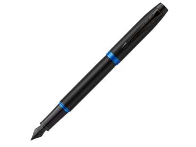 Ручка перьевая Parker IM Vibrant Rings Flame Blue под нанесение логотипа