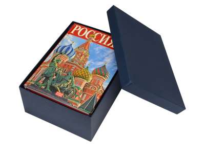 Подарочный набор Музыкальная Россия: балалайка, книга Россия под нанесение логотипа