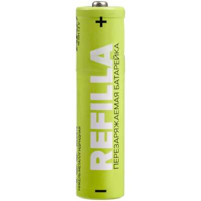 Набор перезаряжаемых батареек Refilla AA под нанесение логотипа