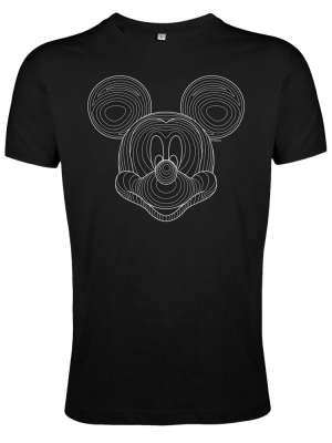 Футболка 3D Mickey Mouse под нанесение логотипа