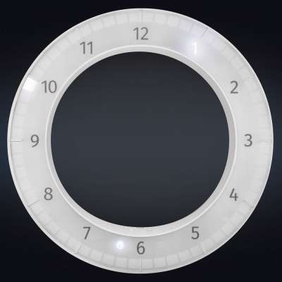 Часы настенные The Only Clock под нанесение логотипа