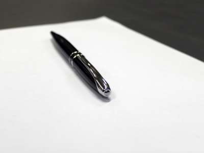 Ручка шариковая Silver Clip под нанесение логотипа