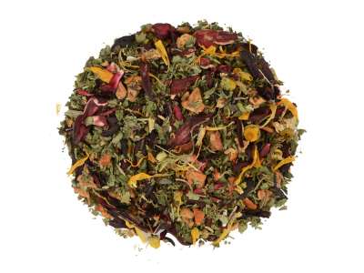 Чай Малина с мятой фруктовый, 70 г под нанесение логотипа