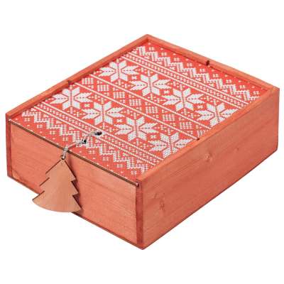 Коробка деревянная «Скандик» под нанесение логотипа