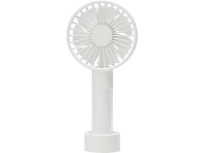 Портативный вентилятор  FLOW Handy Fan I White под нанесение логотипа
