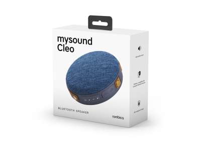 Портативная колонка mySound Cleo, 8 Вт под нанесение логотипа
