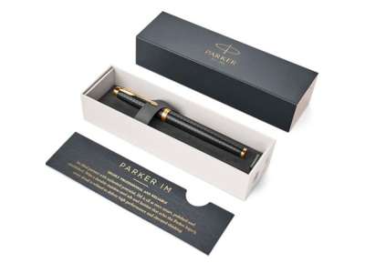 Ручка перьевая Parker IM Premium Black GT под нанесение логотипа
