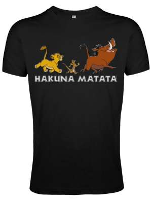 Футболка Hakuna Matata под нанесение логотипа