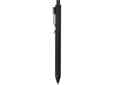 Ручка пластиковая шариковая Clip, софт-тач под нанесение логотипа
