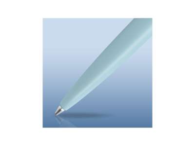 Ручка шариковая Allure blue CT под нанесение логотипа