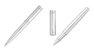 Подарочный набор: ручка-роллер, ручка шариковая под нанесение логотипа