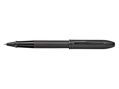 Ручка-роллер Selectip Cross Townsend Black Micro Knurl под нанесение логотипа