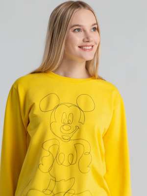 Свитшот с вышивкой Mickey Mouse под нанесение логотипа