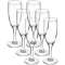 Набор из 6 бокалов для шампанского «Французский ресторанчик» под нанесение логотипа